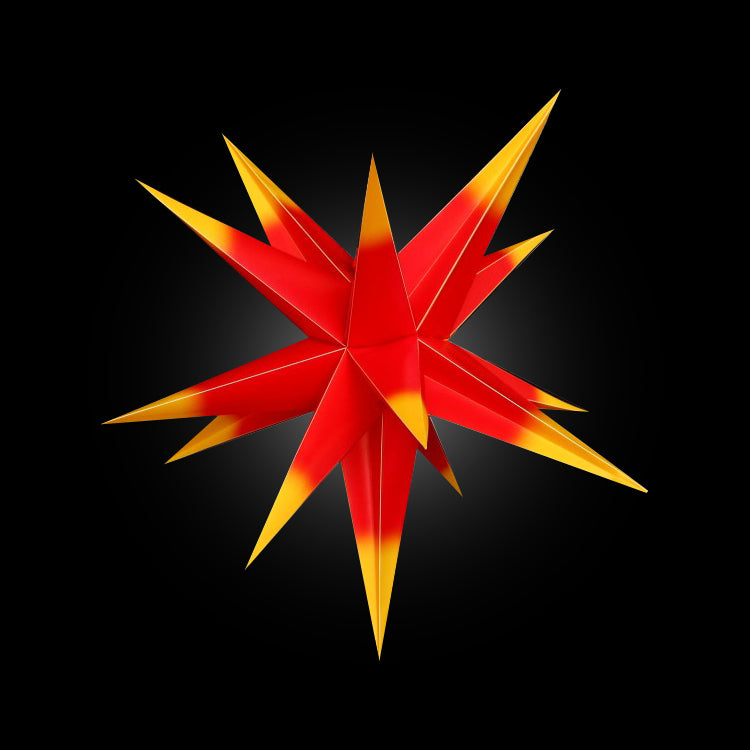 Estrella de Navidad 3D para colgar en árboles - 55 cm Multi Color