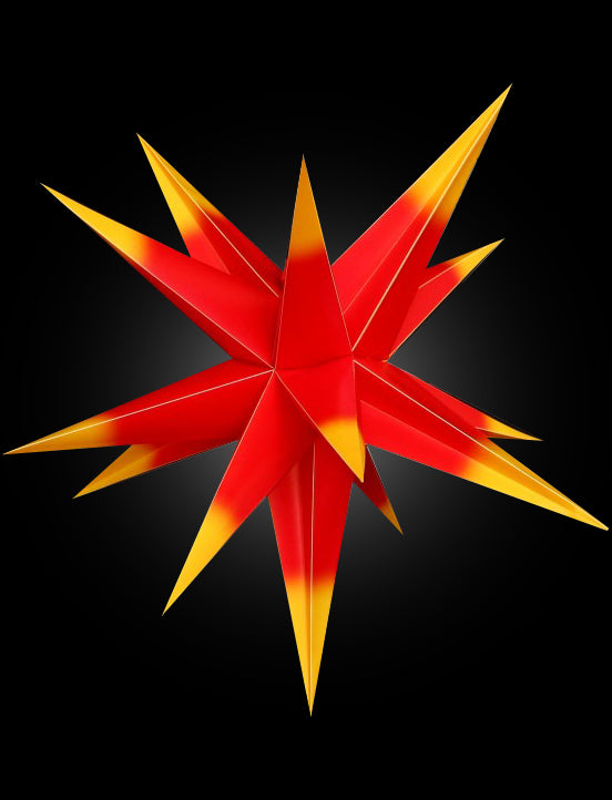 Estrella de Navidad 3D para colgar en árboles - 55 cm Multi Color