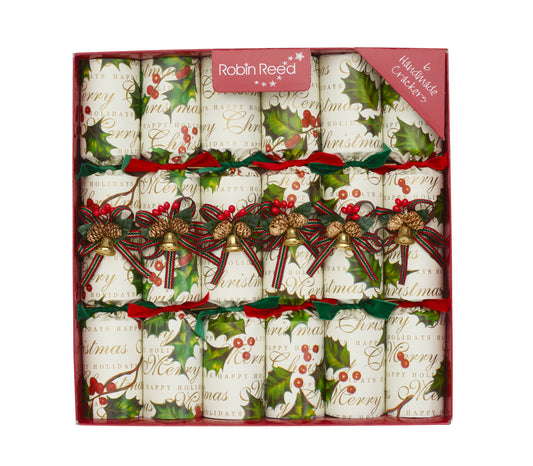 Crackers de Navidad - Santo Bells - 6 pcs x 30 cm