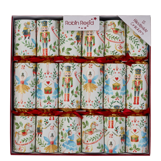 Crackers de Navidad - Cascanueces y bailarina - 12 PCS