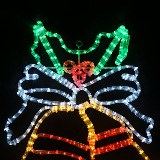 Campana - Figura LED en muchos colores - 55x65cm