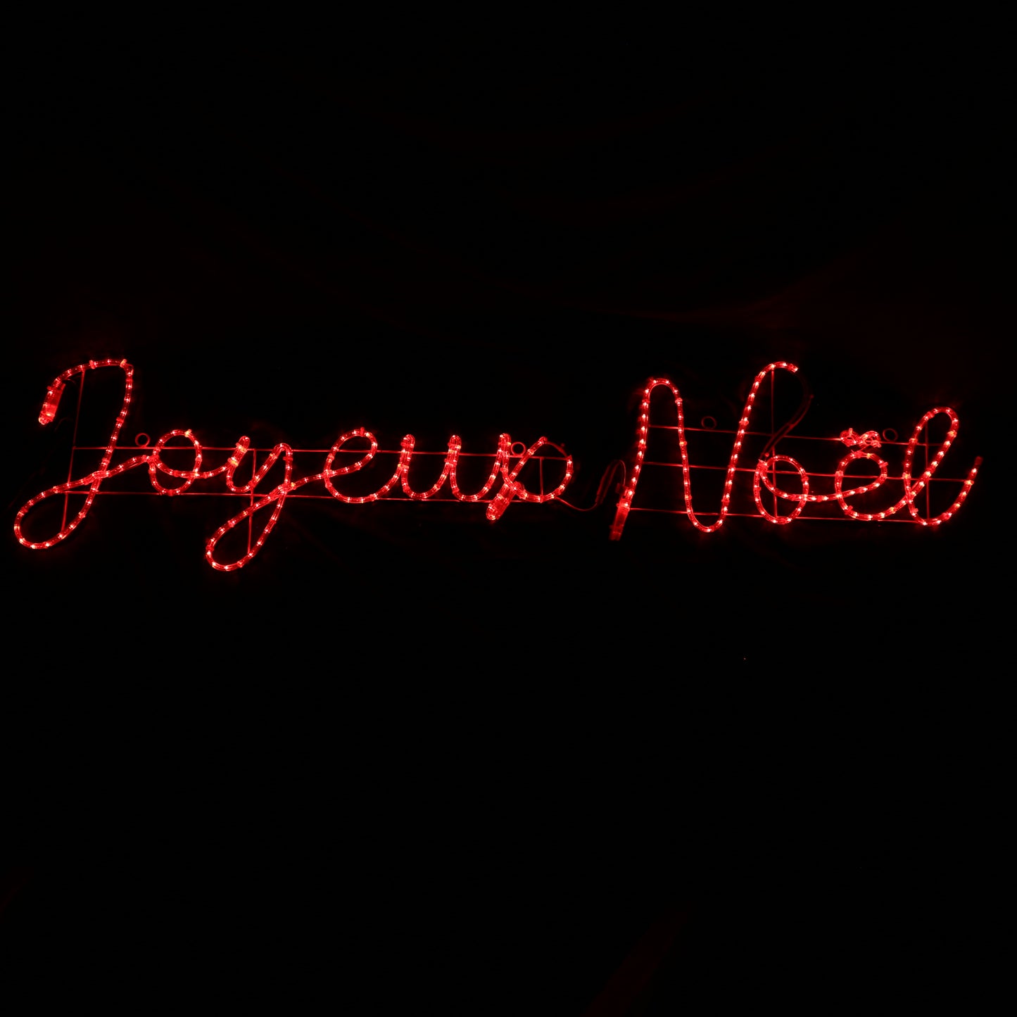 Red Joyeux Noël LED Sign 43x181