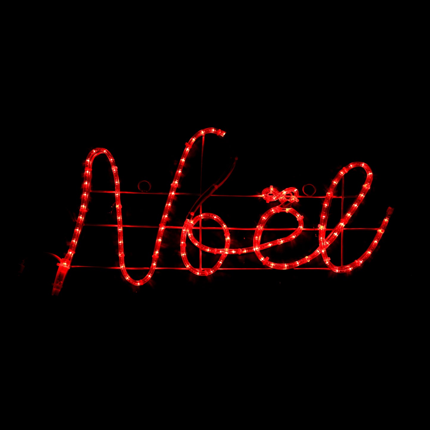 Red Joyeux Noël LED Sign 43x181