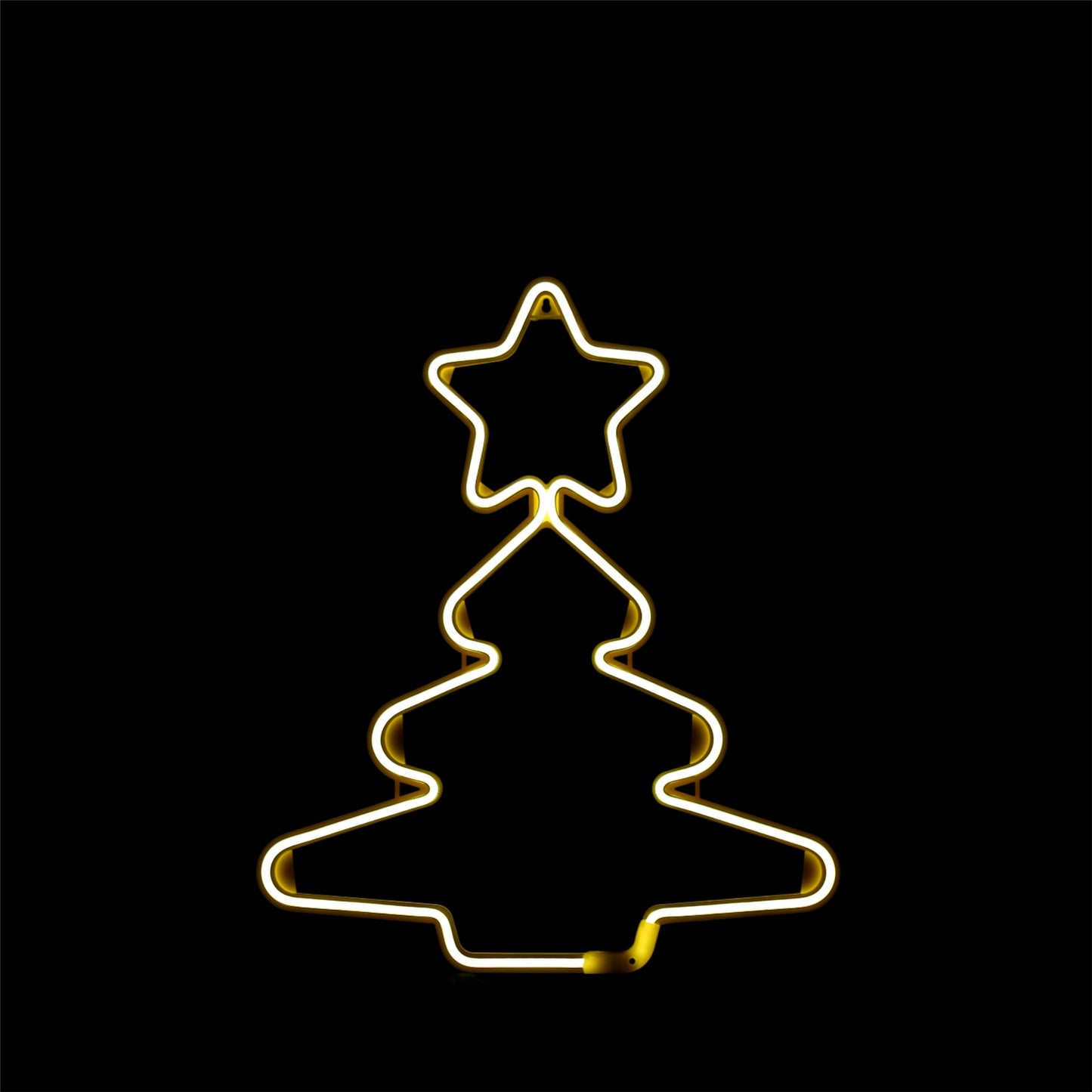 Neon Christmas Tree 52x43 cm - Warm white