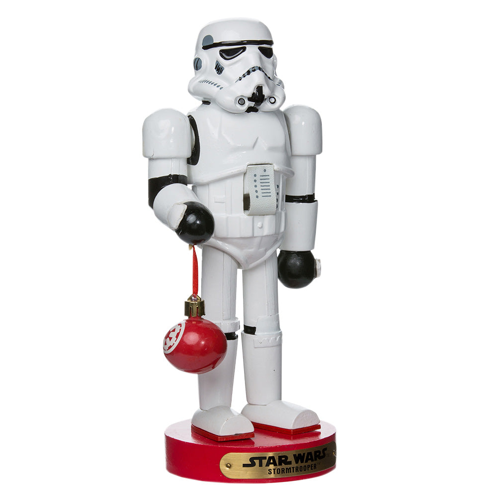 25 CM STORM TROOPER W/BALL - NUTCRACKER