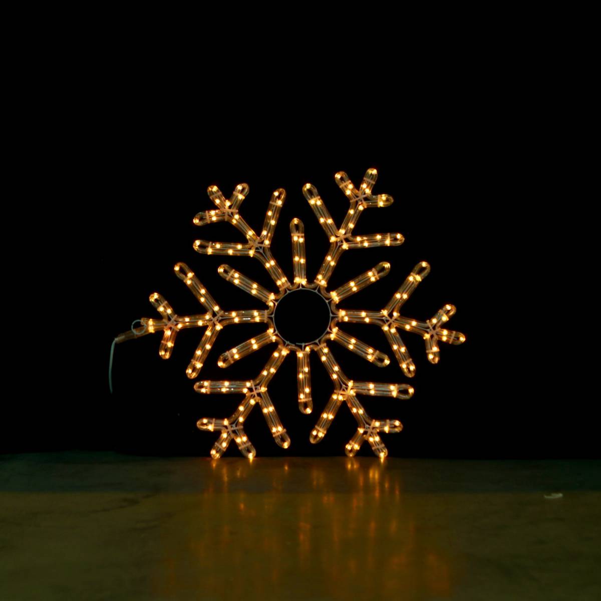 Copo De Nieve Navideño 55x55cm Con Mando A Distancia Y LED Inteligente